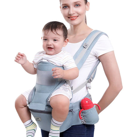 Ergonomic Baby Hipseat Carrier – Front and Back Backpack