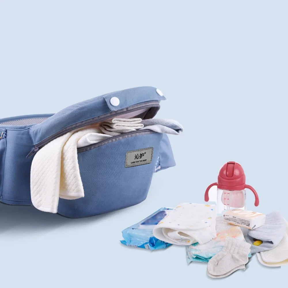 Ergonomic Baby Hipseat Carrier – Front and Back Backpack 4