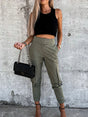 Farah Patchwork Pencil Pants
