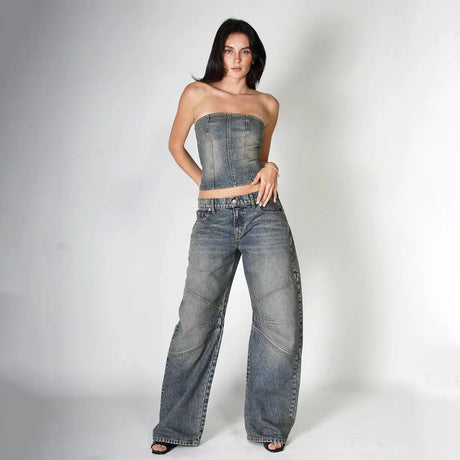 Felicia Vintage Wide-Leg Jeans 3