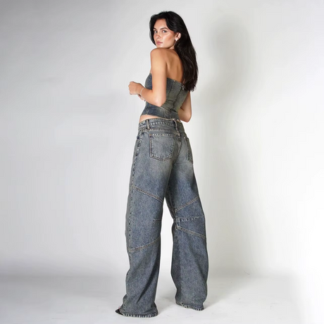 Felicia Vintage Wide-Leg Jeans 4