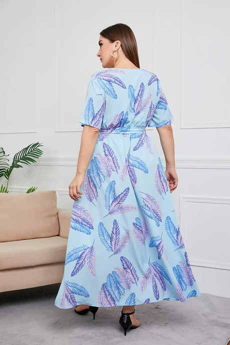 Floral Breeze Plus Size Maxi Dress 2