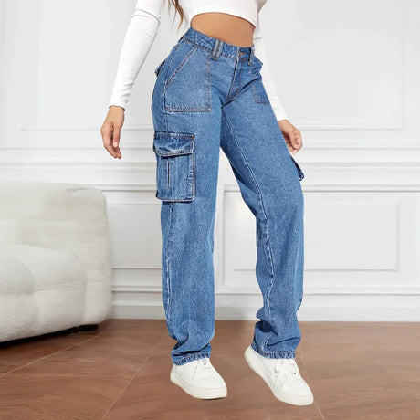 Freya Retro Cargo Jeans