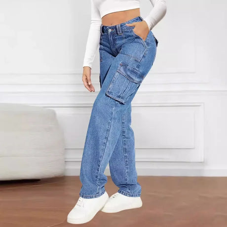 Freya Retro Cargo Jeans 1