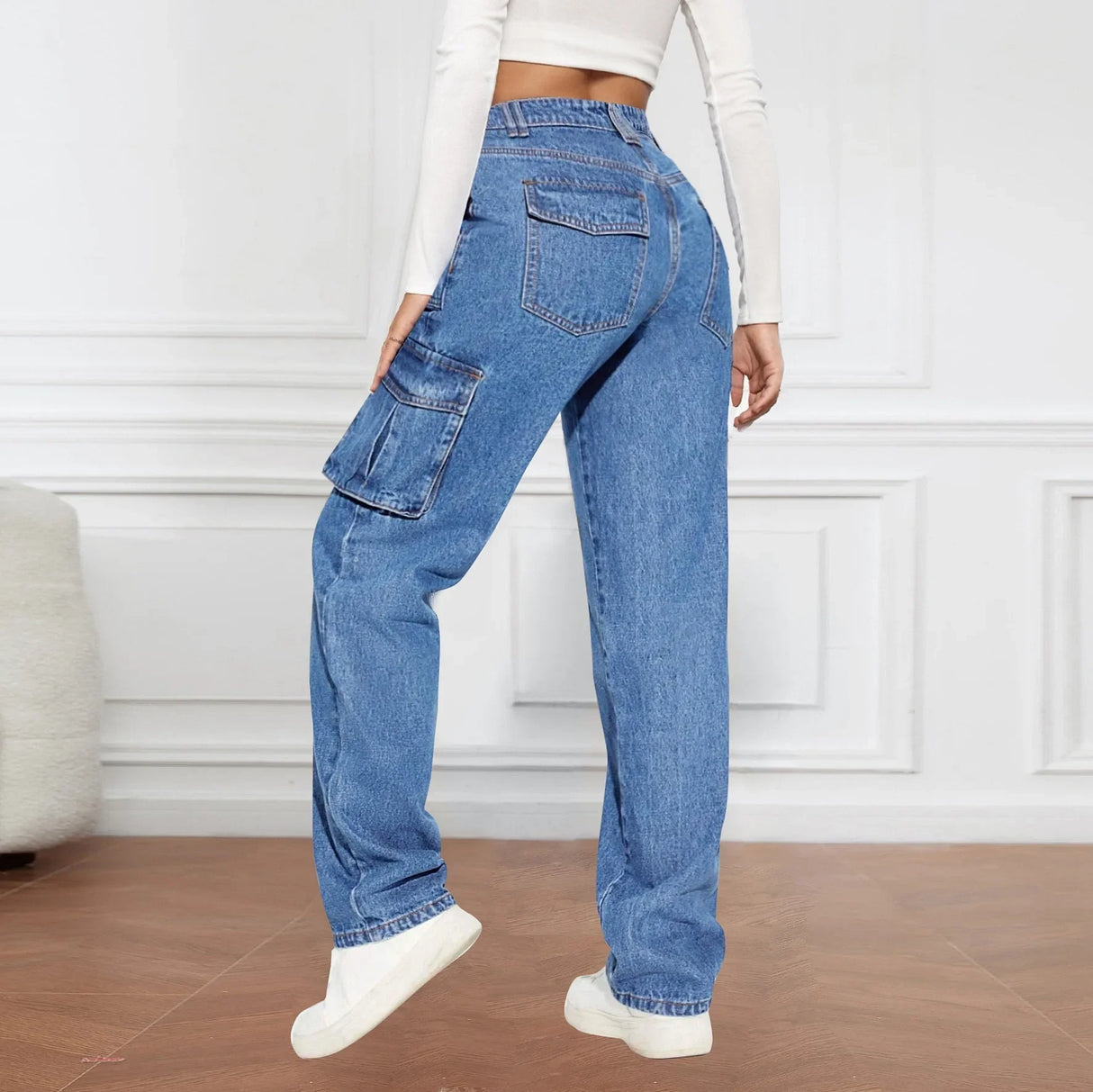 Freya Retro Cargo Jeans 2