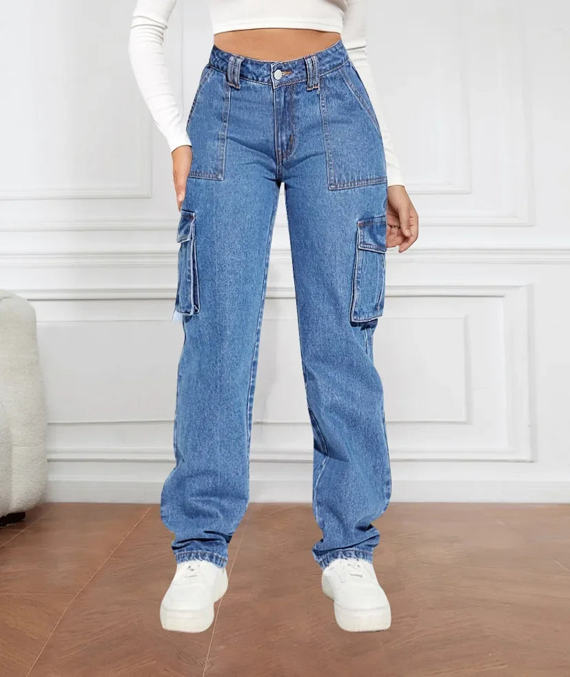 Freya Retro Cargo Jeans 3
