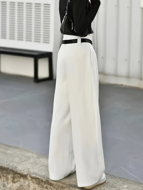 Frida Elegant Belted Pants 1