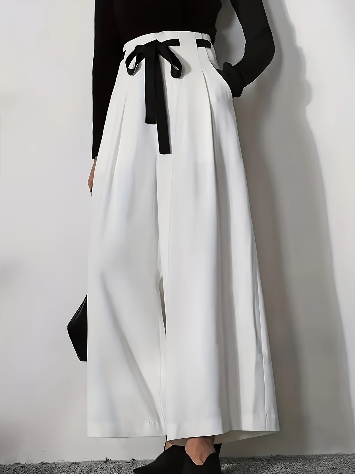 Frida Elegant Belted Pants 4