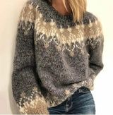 Olivia | Vintage Patchwork Knit Sweater Bianca Australia