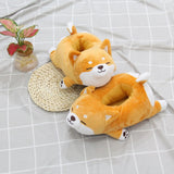 Shiba Inu Plush Slippers Bianca Australia