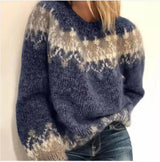 Olivia | Vintage Patchwork Knit Sweater Bianca Australia