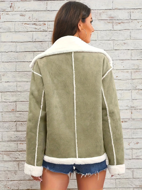 Isla Plush-Lapel Jacket 3
