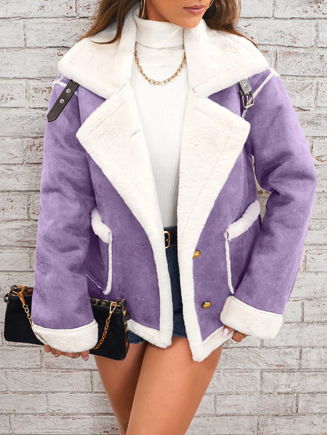 Isla Plush-Lapel Jacket 6
