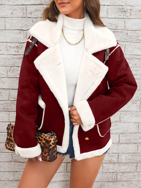 Isla Plush-Lapel Jacket 8