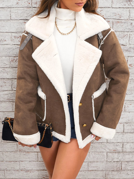 Isla Plush-Lapel Jacket 9
