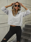 Ivy Half-Zip Cropped Hoodie 3