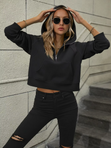 Ivy Half-Zip Cropped Hoodie 4