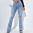 Jade Side-Slit Ripped Skinny Jeans 3
