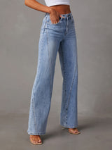 Janelle High-Stretch Straight Jeans