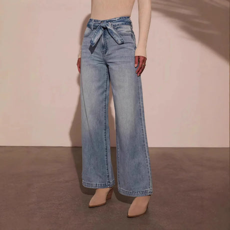Jasmine Wide-Leg High-Waist Jeans