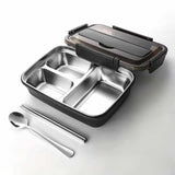 Lunch Box 1L Stainless Steel Black