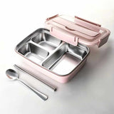 Lunch Box 1L Stainless Steel Pink