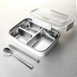 Lunch Box 1L Stainless Steel White