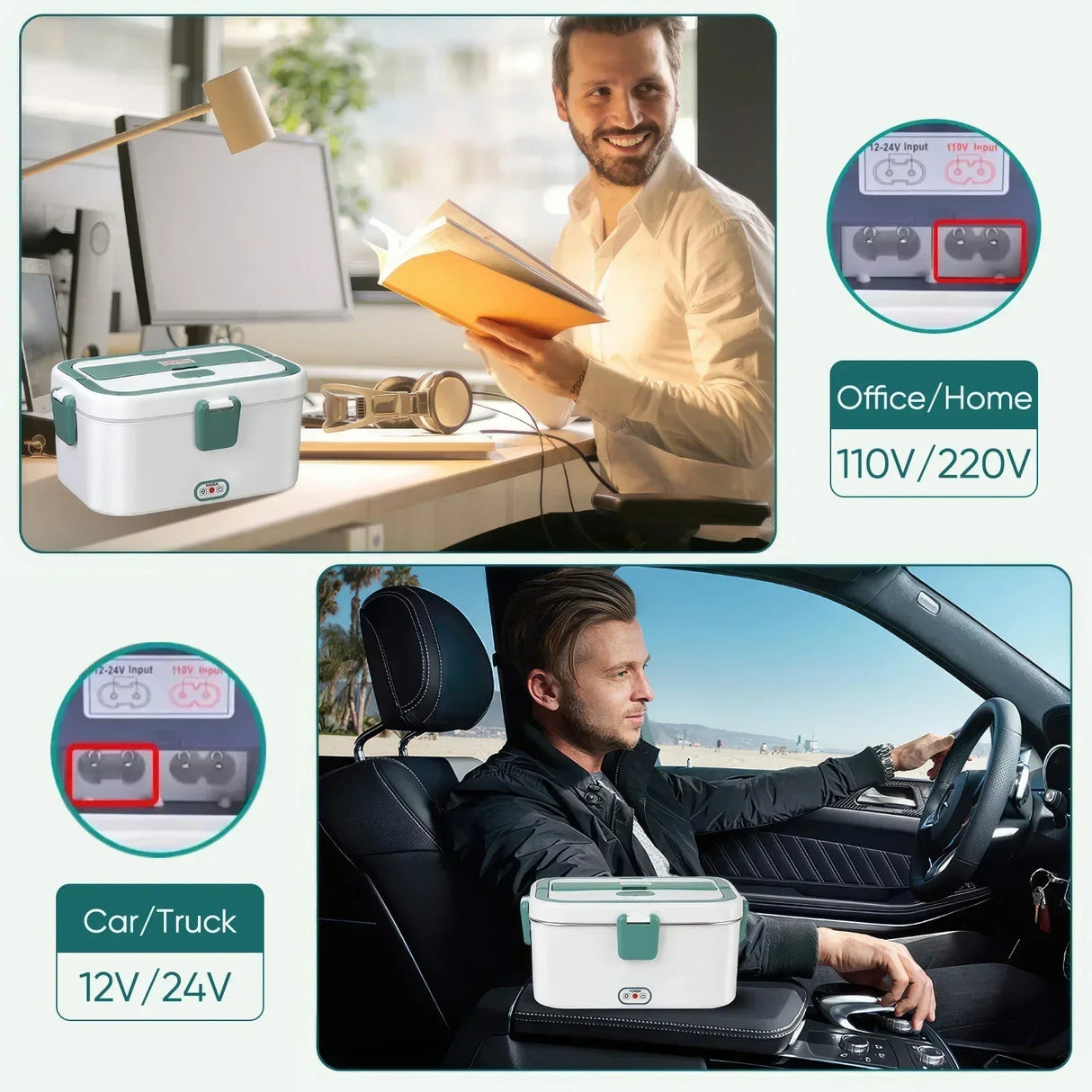 Lunch Box Warmer 80W Car