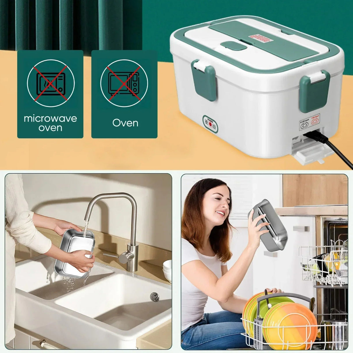 Lunch Box Warmer 80W Cleaning