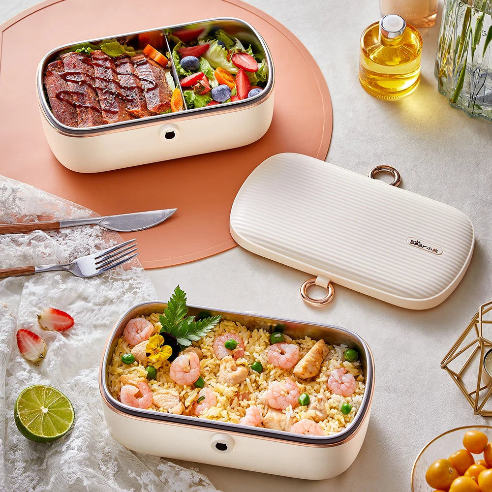 Lunch Box Warmer 900ml open