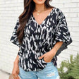 Plus Size Polka Dot V Neck Cardigan