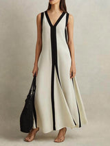 Reversible Colourblock Maxi Dress 1