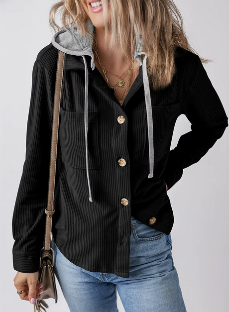 Riley Hooded Bomber Jacket 1
