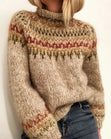 Paige | Printed Turtleneck Streetwear Knit Sweater Bianca Australia