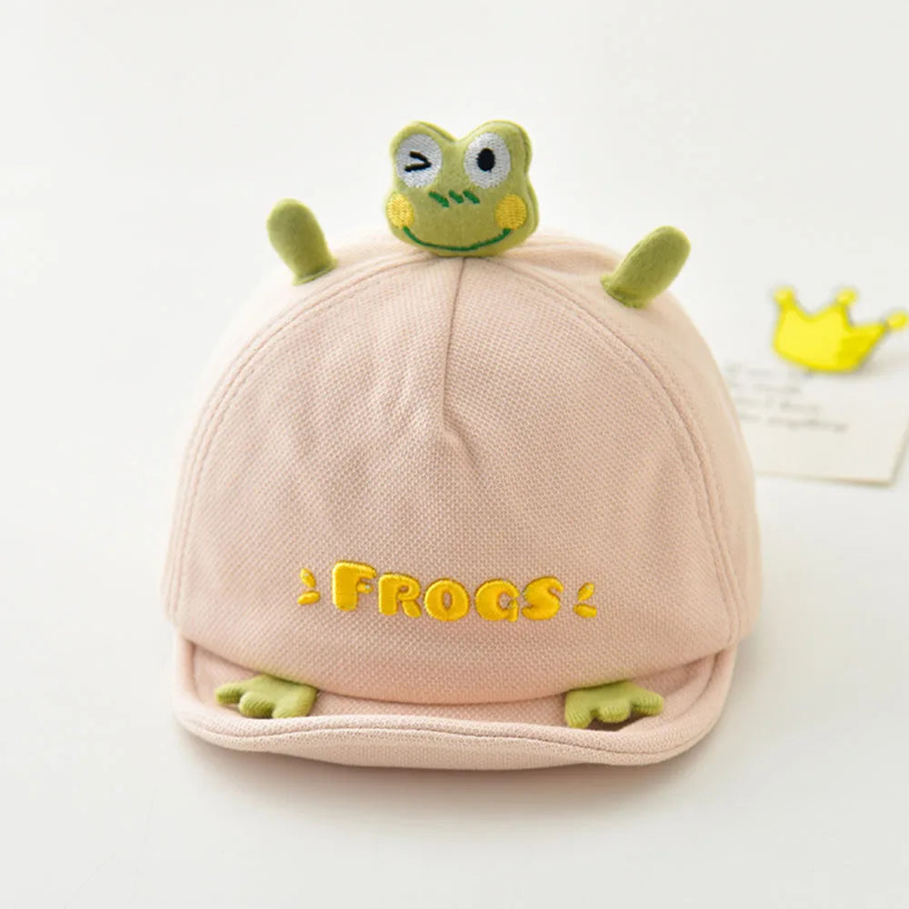 3D Frog Baby Cap – Soft Brim & Cute Style Bianca Australia