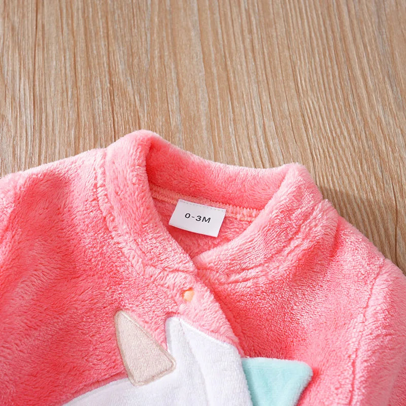 3D Unicorn Baby Romper – Soft & Footed Fit - Bianca Australia