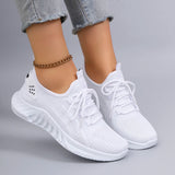White Breathable Sneakers
