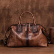 Vintage Leather Shoulder Bag – Large Capacity Workoutry