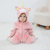 Baby Unicorn Romper – Cosy Zip-Up Hoodie Bianca Australia