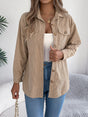 Corduroy Single Breasted Jacket