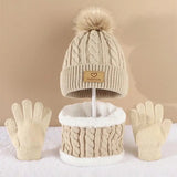 Cosy Kids’ Beanie, Scarf & Gloves Set Bianca Australia