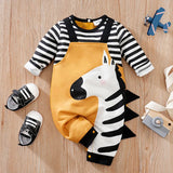 3D Zebra Baby Romper – Soft & Cartoon-Inspired Bianca Australia