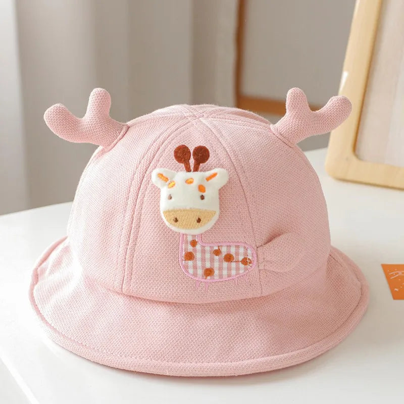 Giraffe Cotton Bucket Hat – Baby Boys & Girls Bianca Australia