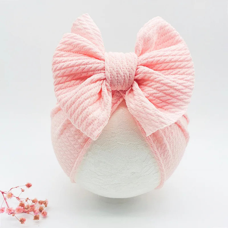 Newborn Winter Turban with Bow – Matching Set Bianca Australia