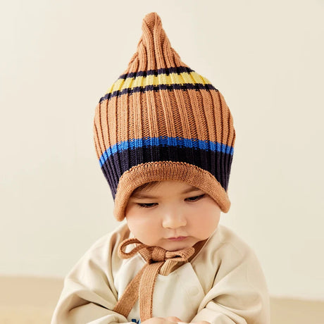 Colourblock Kids Beanie with Earflaps Bianca Australia