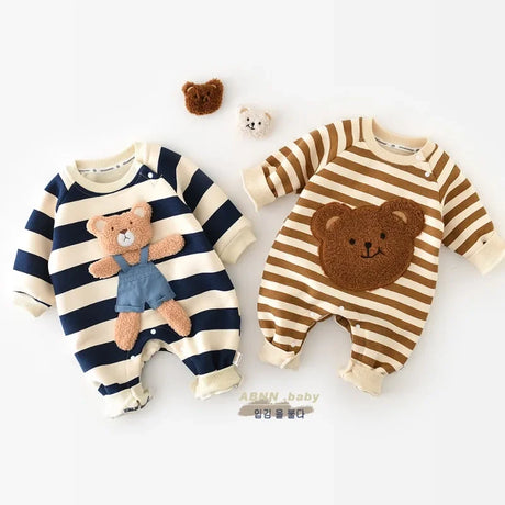 Thick Lined Baby Romper - Bianca Australia