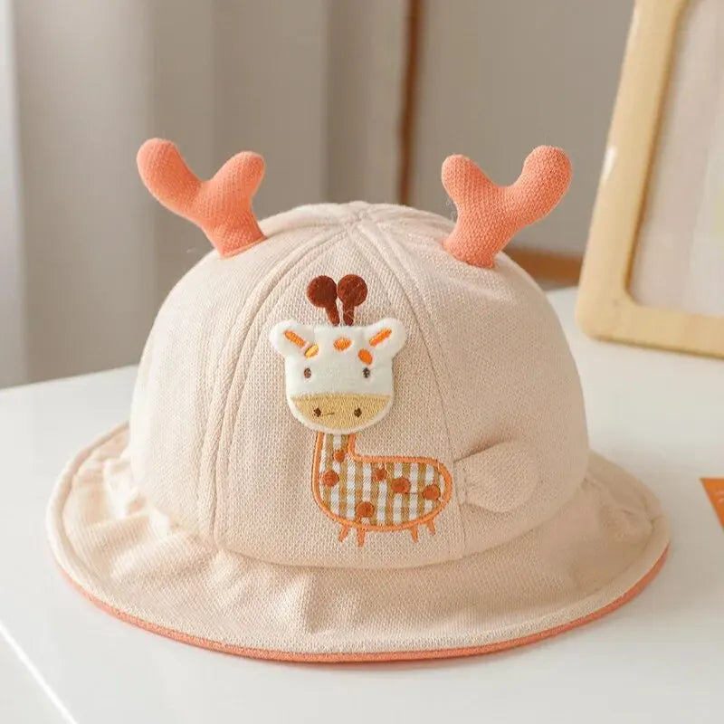 Giraffe Cotton Bucket Hat – Baby Boys & Girls Bianca Australia