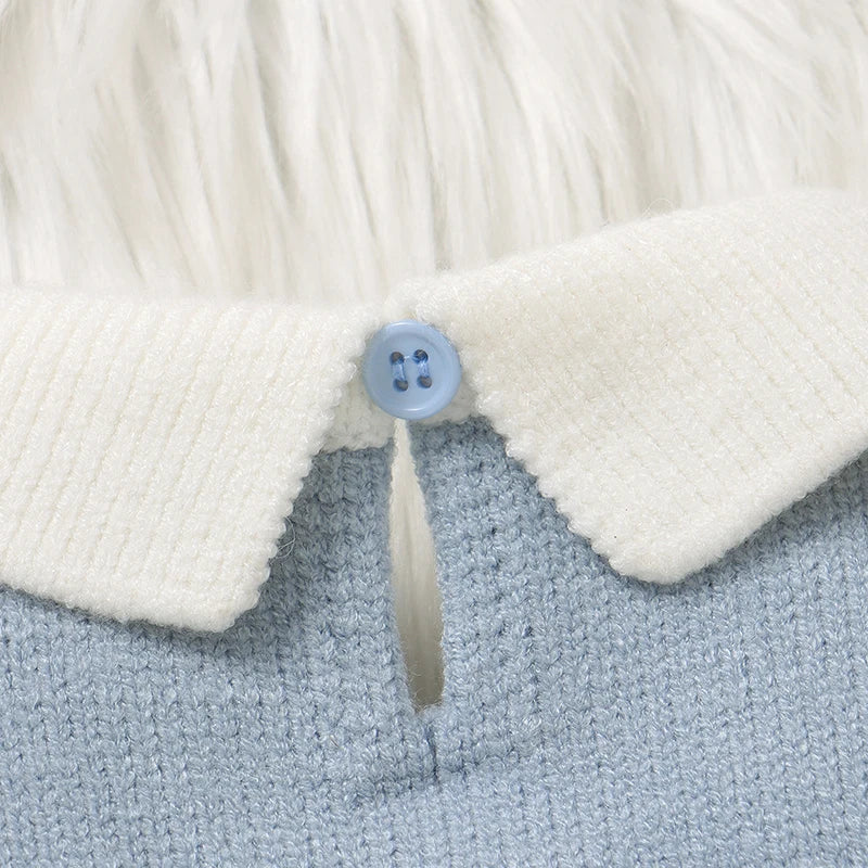 Patterned Baby Romper – Long Sleeve & Cosy Fit - Bianca Australia