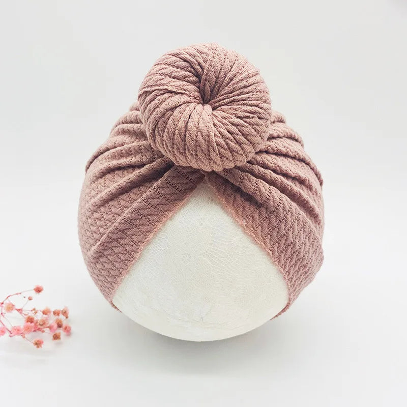 Baby Girl Knot Beanie – Winter Matching Set Bianca Australia