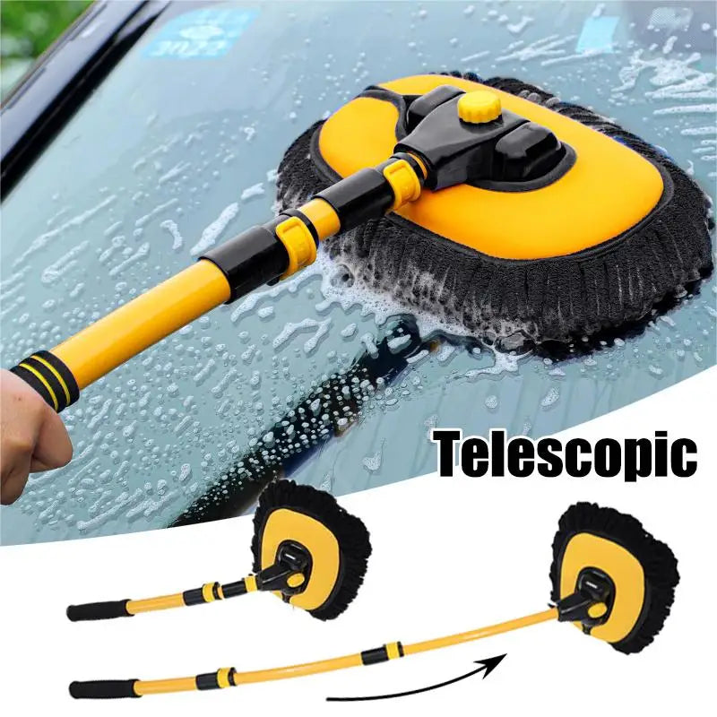 New Car Wash Mop Cleaning Brush Telescoping Long Handle Cleaning Mop Retractable Bent Bar Car Wash Brush Car Cleaning Tools Bianca Australia